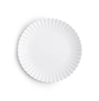 Q Squared Melamine Patio Luxe Lightweight 11" Dinner Plates, Set of 4