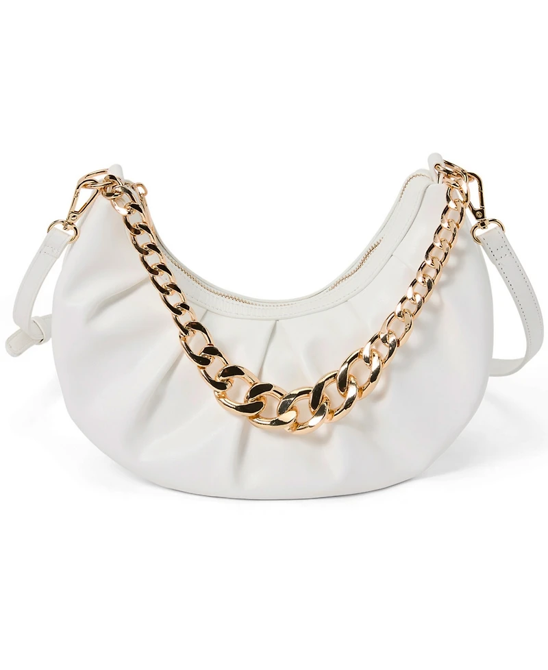 Women's Casper Ruffled Shoulder Bag