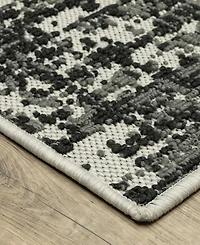 Oriental Weavers Torrey TOR008 3'3" x 5' Area Rug