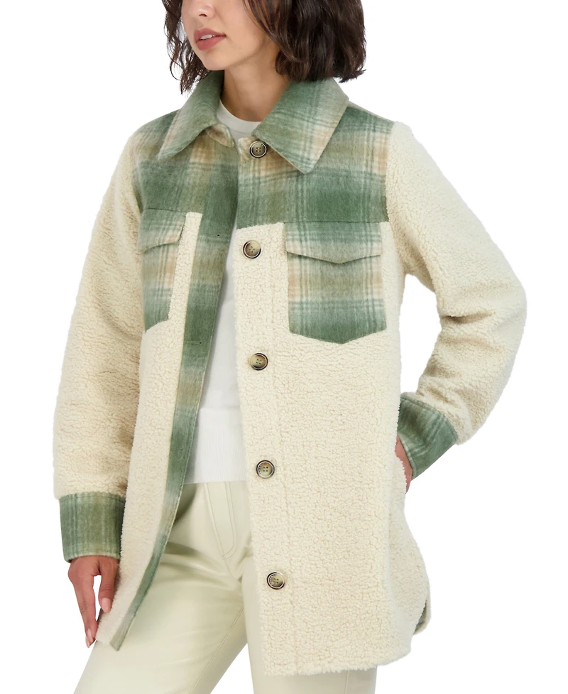 Tahari Women's Belted Shacket