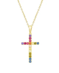 Macy's Women's Rainbow Pendant Necklace