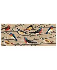 Liora Manne' Frontporch Birds 2' x 5' Runner Outdoor Area Rug