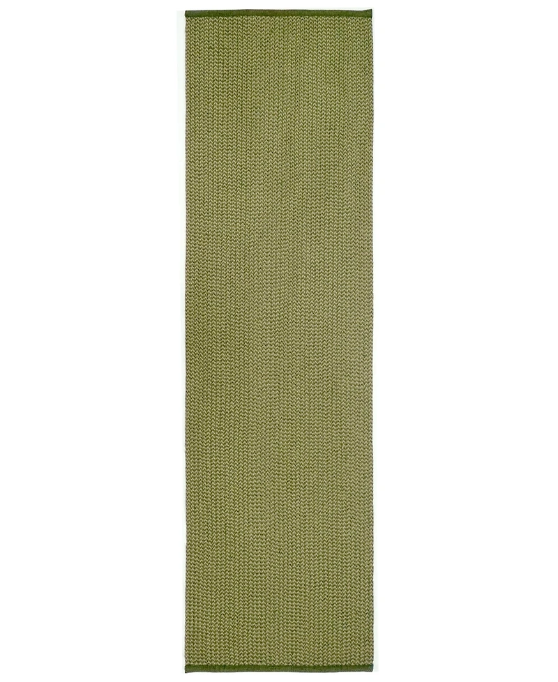 Liora Manne' Calais Solid 2' x 7'6" Runner Outdoor Area Rug