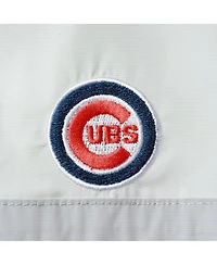 Women's The Wild Collective Royal Chicago Cubs Colorblock Track Raglan Full-Zip Jacket