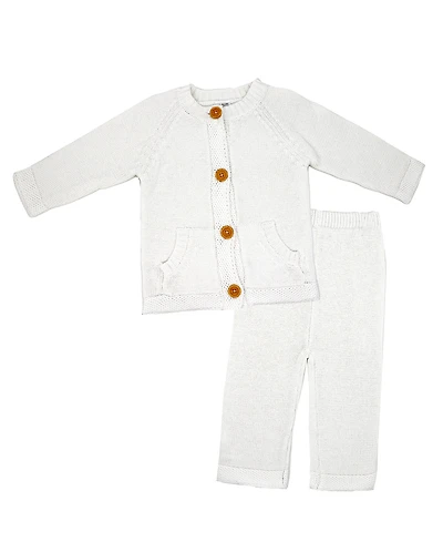 Baby Boys or Baby Girls Knit Sweater and Pant, 2 Piece Set