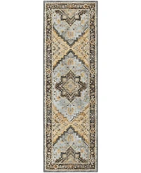 Dalyn Jericho Washable JC2 2'6" x 8' Runner Area Rug