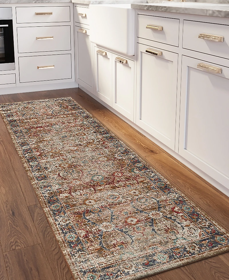 Dalyn Jericho Washable JC1 2'6" x 12' Runner Area Rug