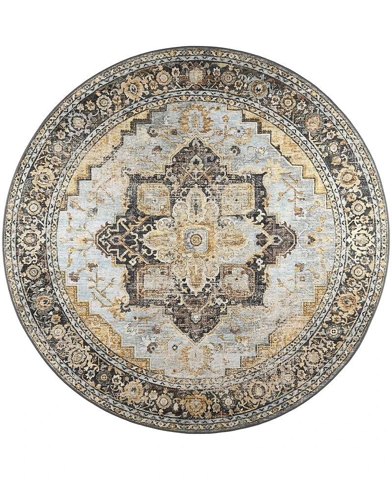 Dalyn Jericho Washable JC2 6' x Round Area Rug
