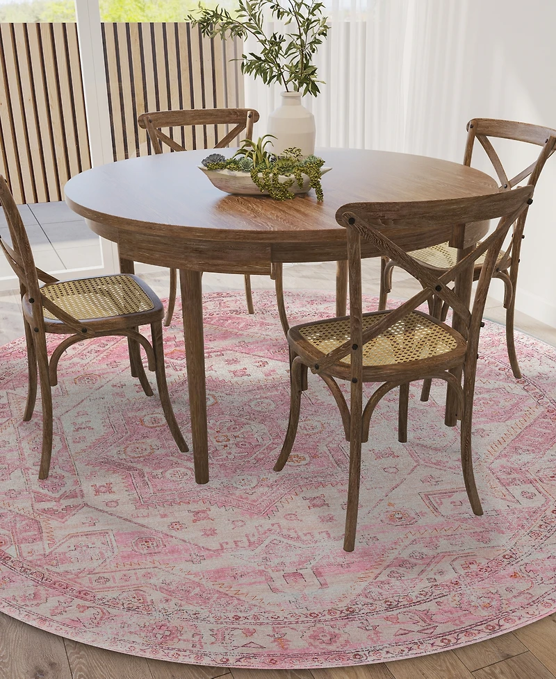 Dalyn Jericho Washable JC5 8' x Round Area Rug