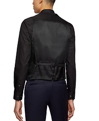 Boss by Hugo Men's Virgin-Wool Serge Slim-Fit Vest