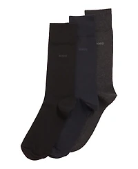 Boss Men's Regular-Length Socks, Pack of 3