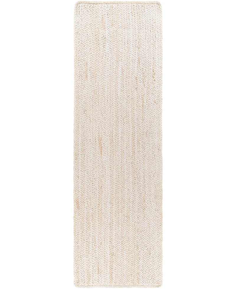 Livabliss Natural Braids NBD2301 2'6" x 8' Runner Area Rug