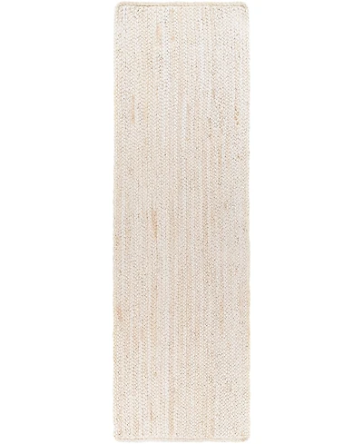 Livabliss Natural Braids NBD2301 2'6" x 8' Runner Area Rug