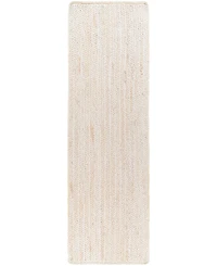 Livabliss Natural Braids NBD2301 2'6" x 8' Runner Area Rug