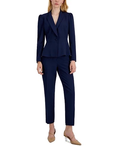 Tahari Asl Belted Wrap Pant Suit Set