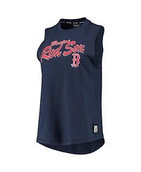 Women's Dkny Sport Navy Boston Red Sox Marcie Tank Top
