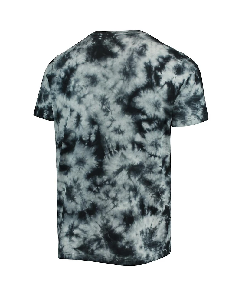 Men's New Era Black Chicago White Sox Team Tie-Dye T-shirt