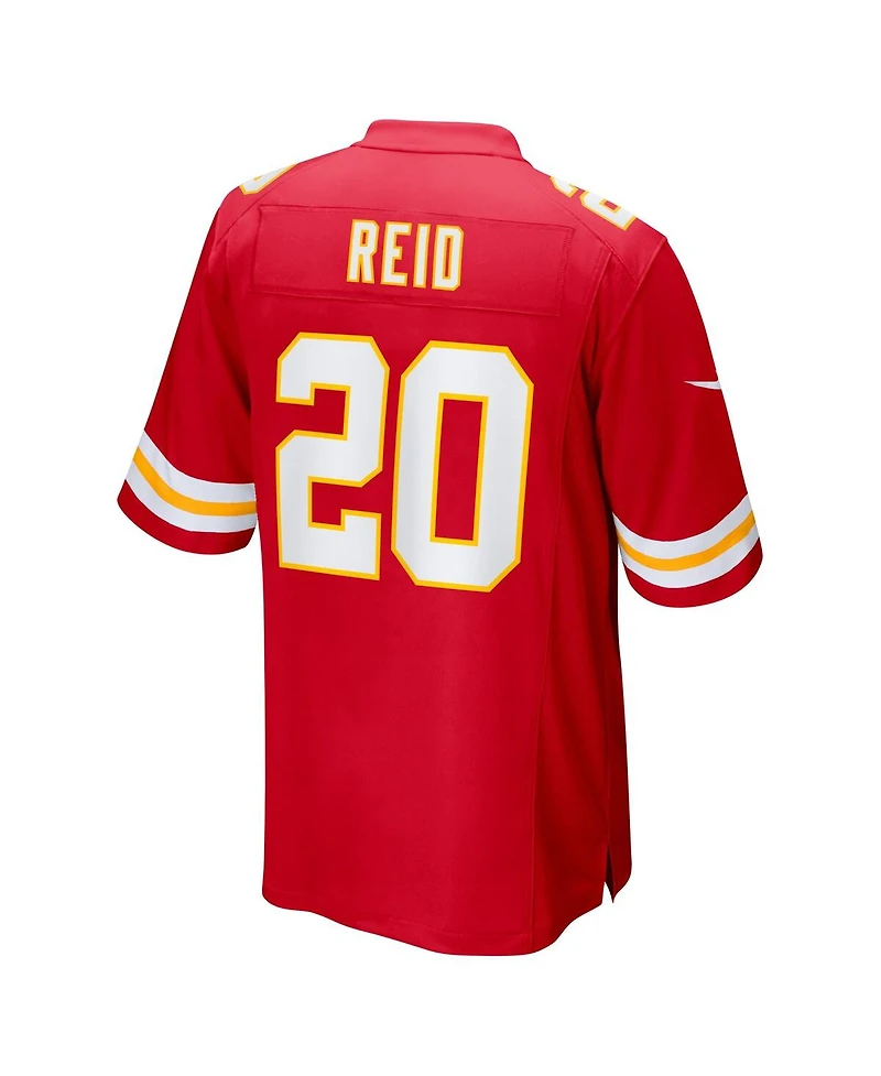 Men's Nike Justin Reid Red Kansas City Chiefs Game Jersey