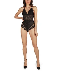 MeMoi Adalene Sheer Lingerie Bodysuit