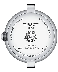 Tissot Women's Swiss Bellissima Black Leather Strap Watch 26mm