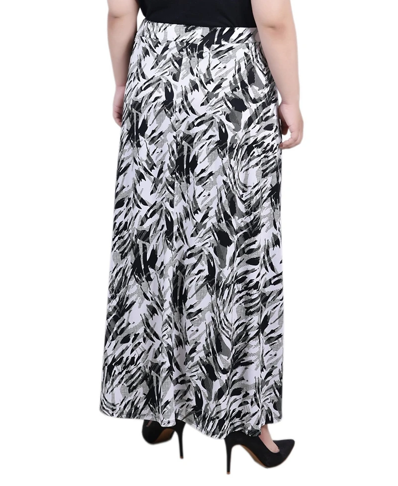 Plus Maxi Length Skirt