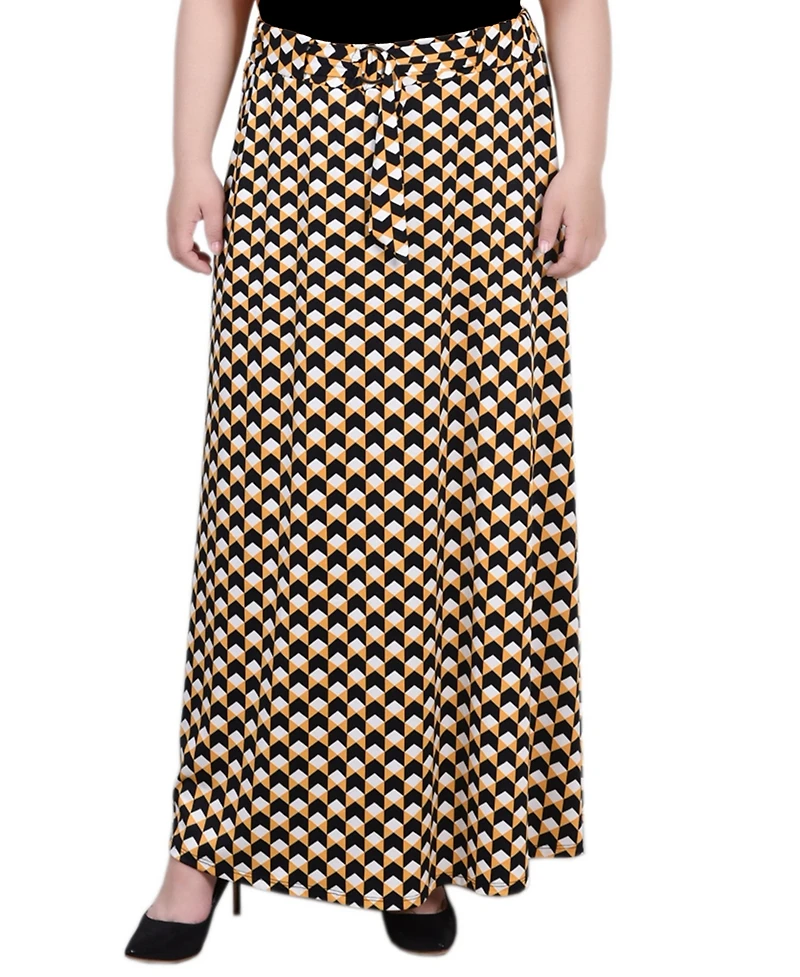 Plus Maxi Length Skirt