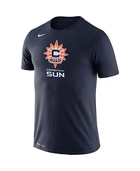 Men's Nike Navy Connecticut Sun Logo Performance T-shirt
