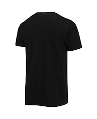 Men's Mitchell & Ness Black Philadelphia 76ers Big and Tall Hardwood Classics Big Face 4.0 T-shirt