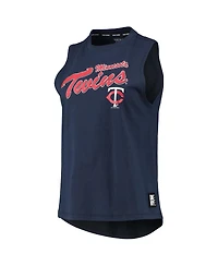 Women's Dkny Sport Navy Minnesota Twins Marcie Tank Top