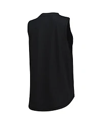 Women's Dkny Sport Black Miami Marlins Marcie Tank Top