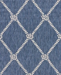 Lr Home Shoreline Srl-875 5'3" x 7' Outdoor Area Rug