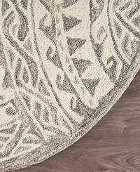 Lr Home Radiance Rdc-087 6' x 6' Round Area Rug
