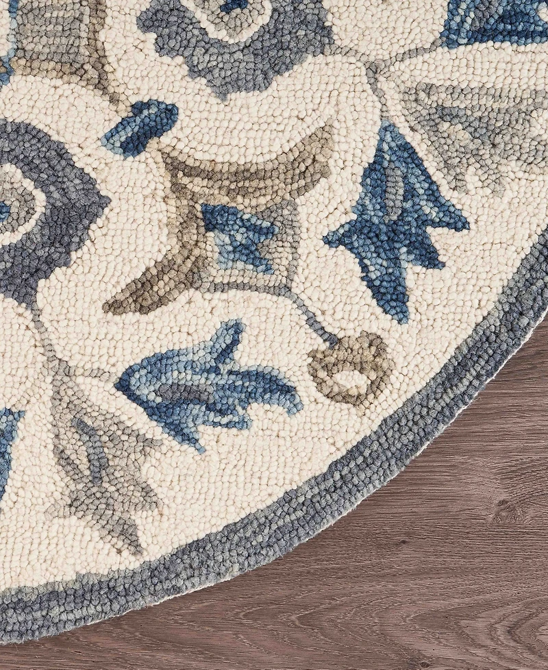 Lr Home Radiance Rdc-090 6' x 6' Round Area Rug