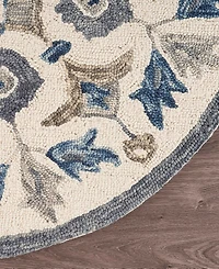 Lr Home Radiance Rdc-090 6' x 6' Round Area Rug