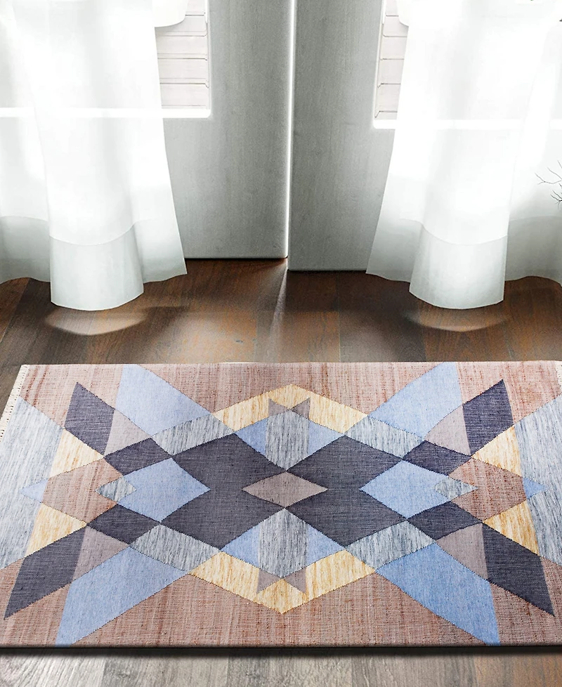 Closeout! Lr Home Nero NRO81982 6' x 9' Area Rug