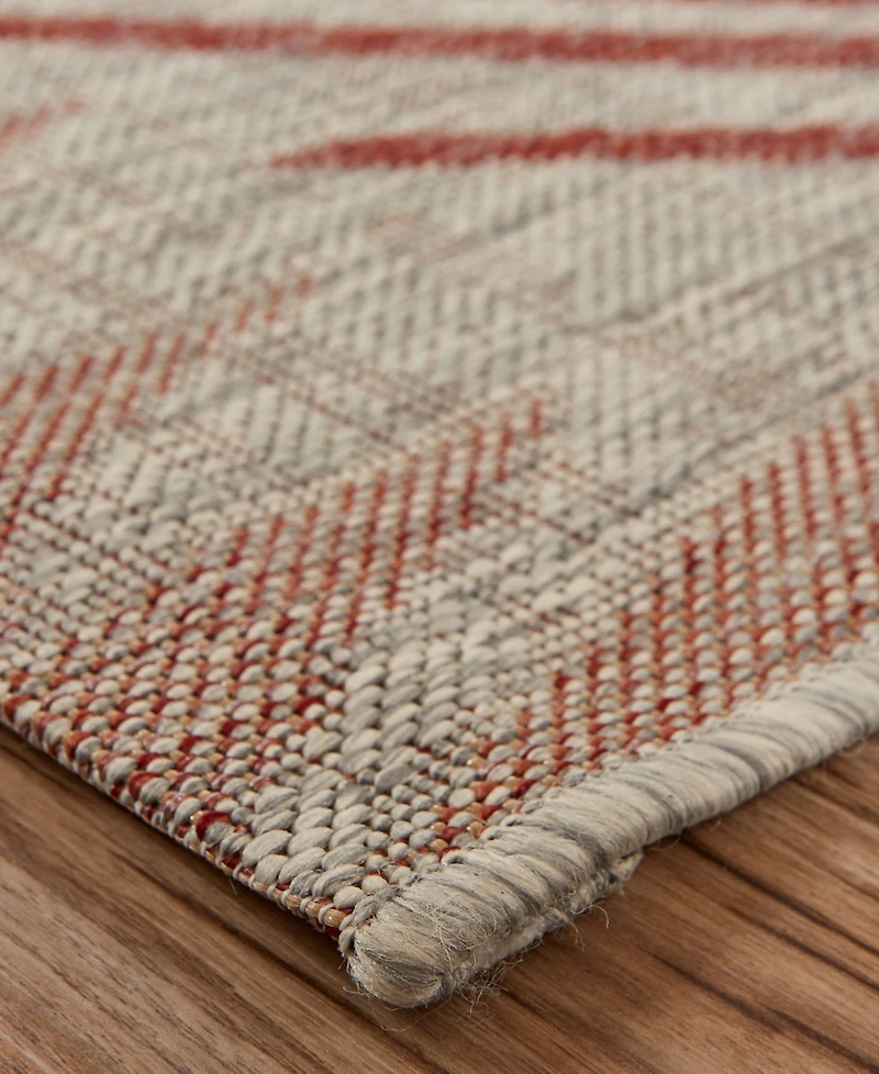 Closeout! Lr Home Nassau NASS810A 5' x 7' Outdoor Area Rug