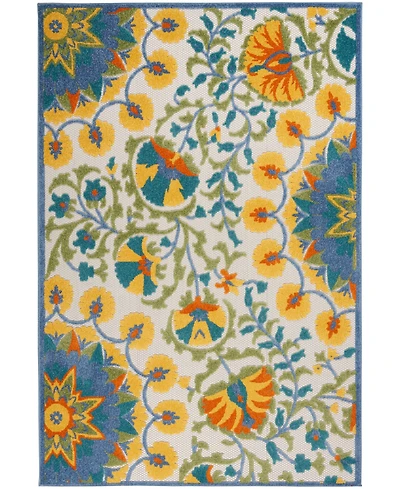 Nourison Home Aloha ALH22 6' x 9' Outdoor Area Rug