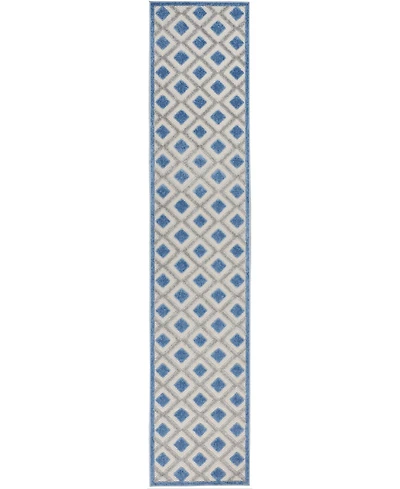 Nourison Home Aloha ALH26 2'3" x 10' Runner Rug