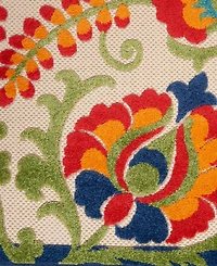Nourison Home Aloha ALH17 7'10" x 10'6"Outdoor Area Rug