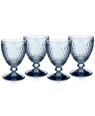 Villeroy & Boch 6.75 oz Boston Claret, Set of 4