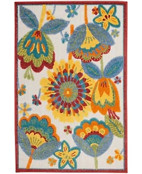 Nourison Home Aloha ALH25 2'8" x 4' Outdoor Area Rug