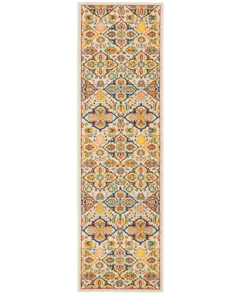 Nourison Home Allur ALR03 2'3" x 7'6" Runner Rug