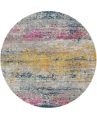 Amer Rugs Montana Blesilda 7'6" x 7'6" Round Area Rug