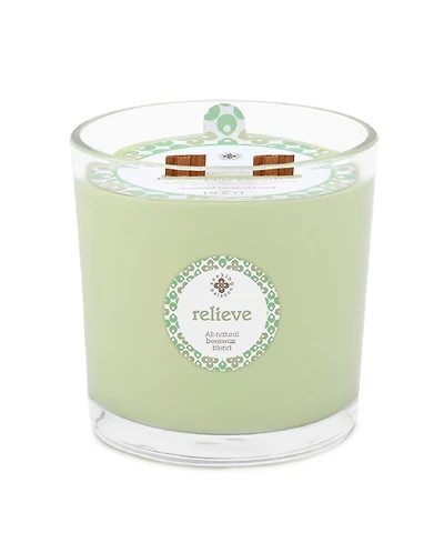 Seeking Balance 2 Wick Relieve Eucalyptus Menthol Spa Jar Candle, 12 oz