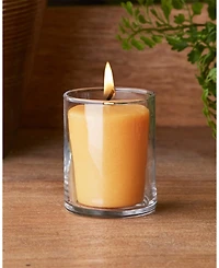 Votive Bourbon Pear 20 Hour Candles Set, 18 Piece