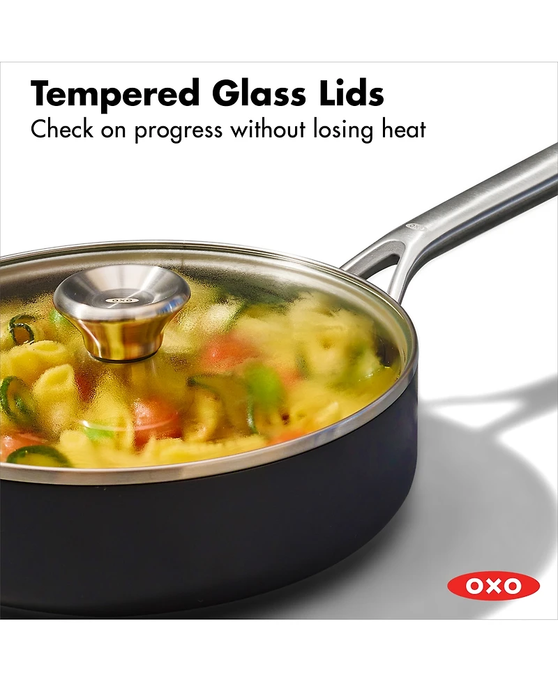 Oxo Professional Ha Ceramic Nonstick 3-Qt. Saute Pan & Lid