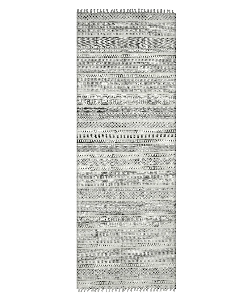 Amer Rugs Dune Dun- 2'6" x 8' Runner Area Rug