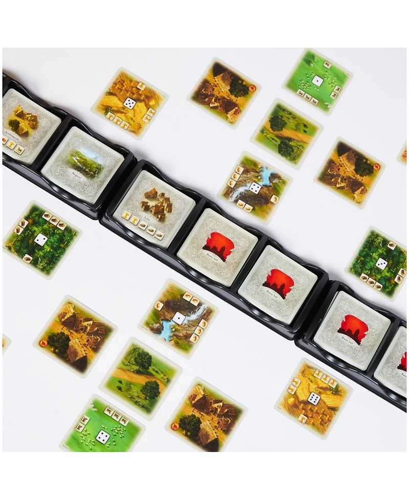 Catan Studio Rivals for Catan Deluxe - 2 Player Card Game Set, 198 Piece