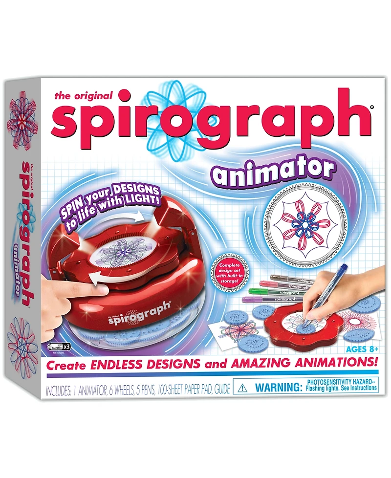 Spirograph Animator Set, 115 Piece