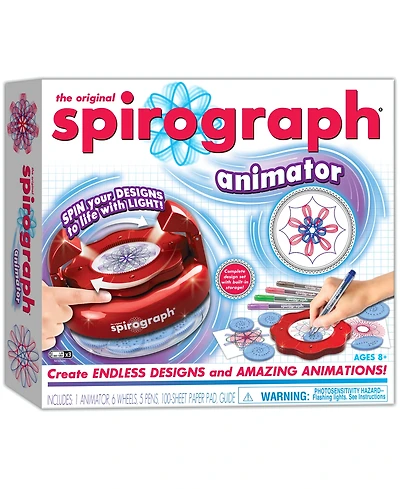 Spirograph Animator Set, 115 Piece